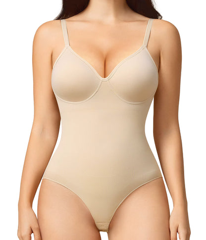 Backless Sculpting V-Shape Bodysuit