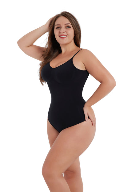 Low-back Seamless Thong Bodysuit