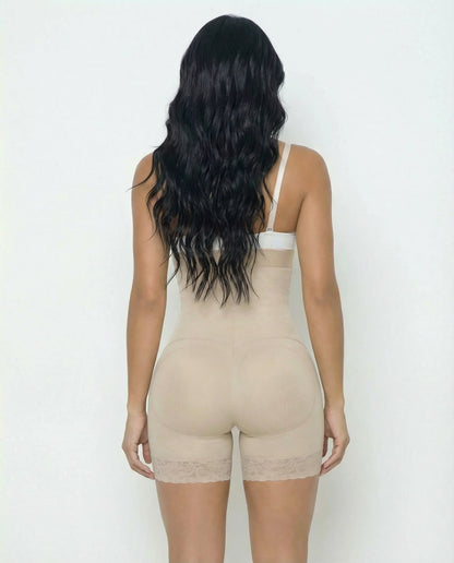 Adjustable Zip Sculpting High Waist Short